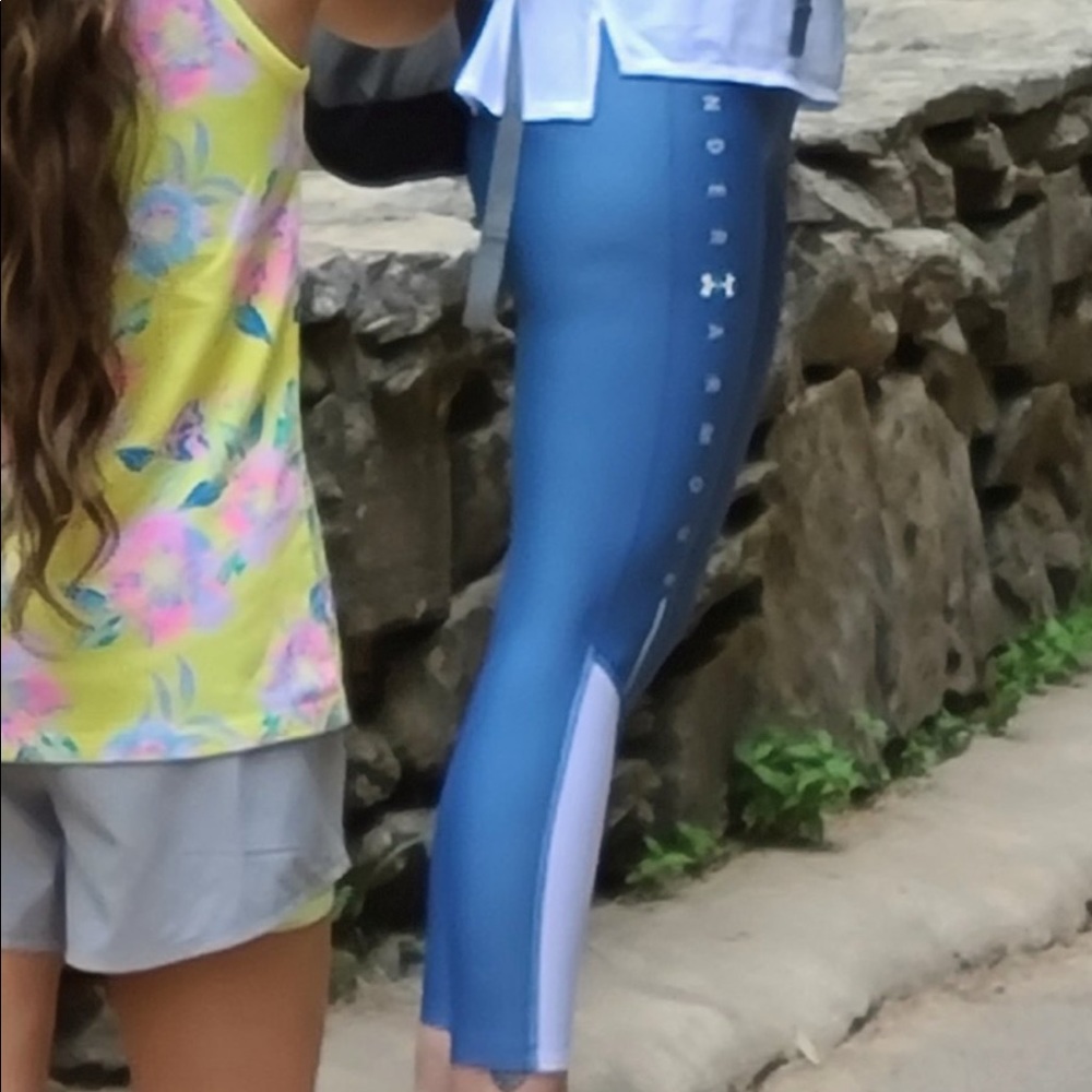 ISO these Blue Under Armour Leggings